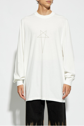 Rick Owens DRKSHDW T-shirt `Jumbo` typu `oversize`