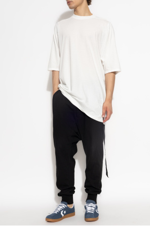 T-shirt "jumbo" od Rick Owens DRKSHDW