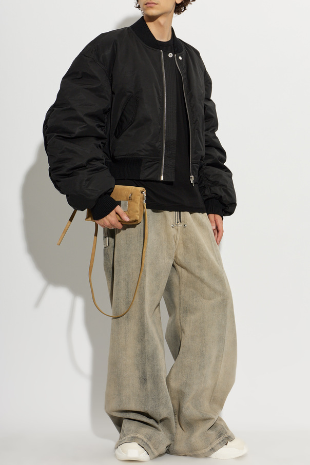 Rick Owens DRKSHDW T-shirt with a decorative stripe