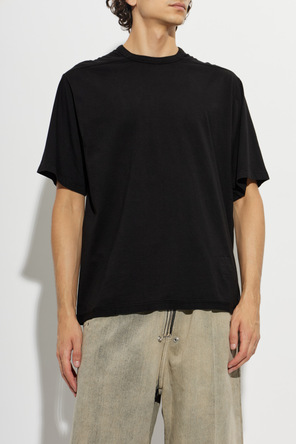 Rick Owens DRKSHDW T-shirt with a decorative stripe