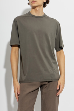 Rick Owens DRKSHDW Camiseta con banda decorativa