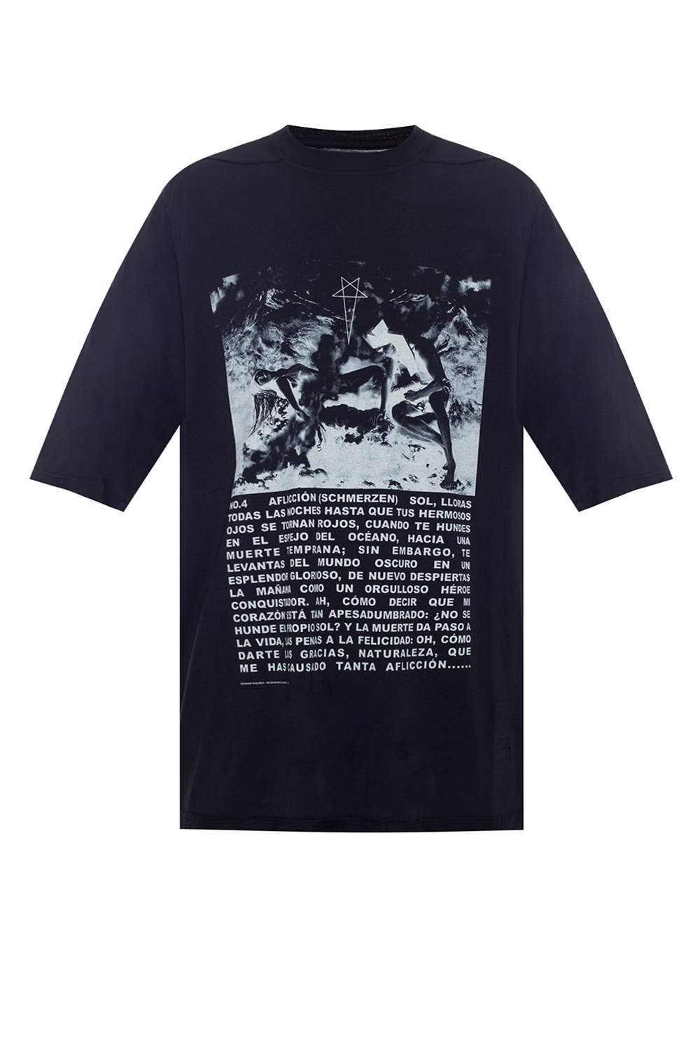 Rick Owens DRKSHDW Men's T-Shirt - Black - M