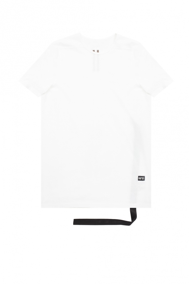 TEEN logo-print organic cotton hoodie Patched T-shirt
