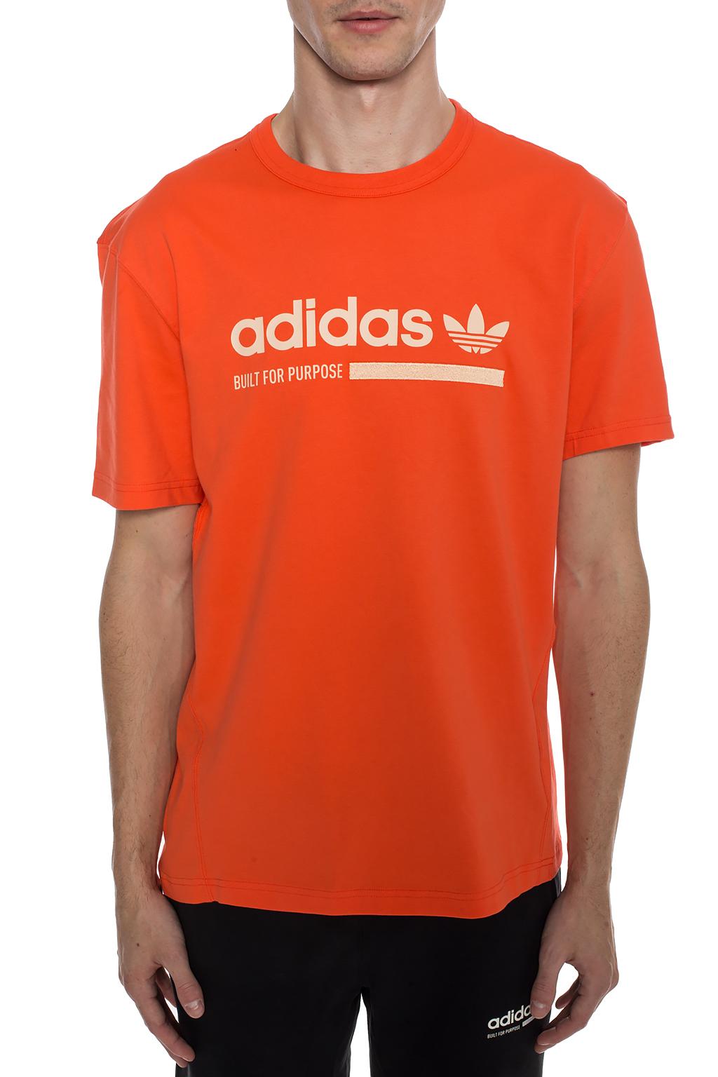 Red Logo-printed T-shirt ADIDAS Originals - Vitkac France
