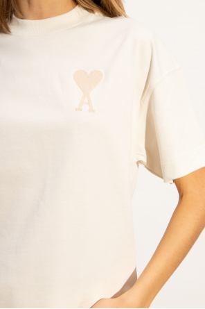 Pre-owned Louis Vuitton X Nba Embroidery Detail T-shirt Milk White