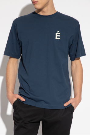 Etudes Gentry Portofino velvet drop-shoulder T-shirt