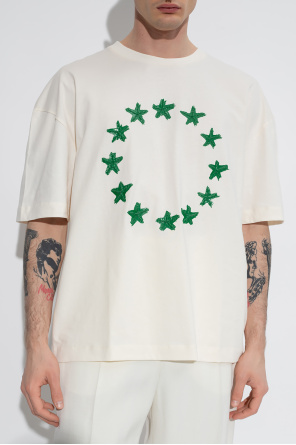 Etudes Etudes armani exchange macro logo printed t shirt item