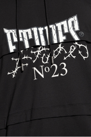 Etudes Trójwarstwowy t-shirt z kapturem ‘Pave N23’