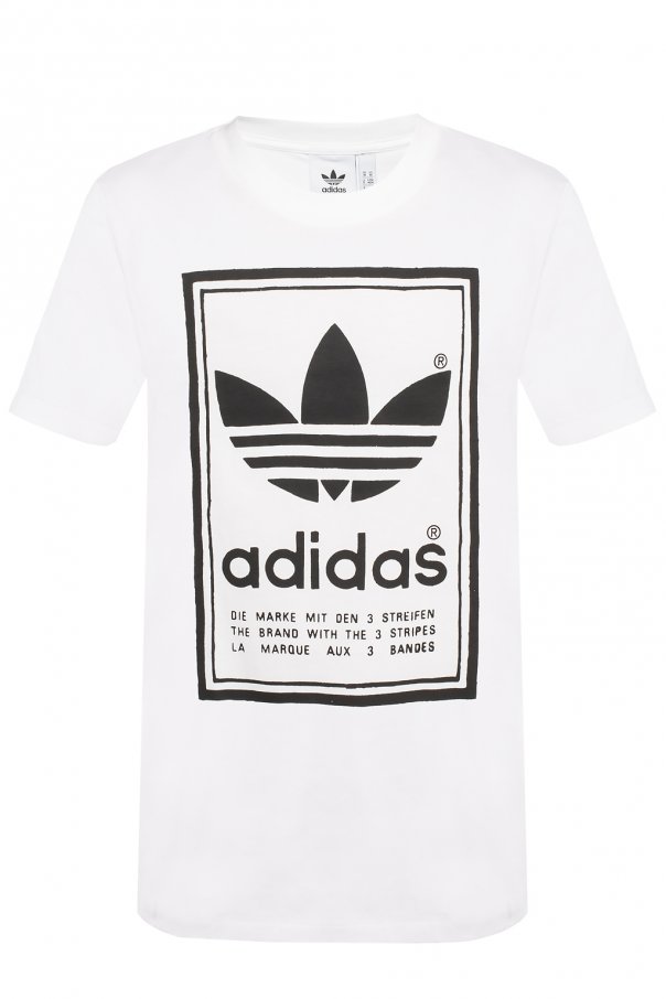 adidas die marke mit den 3 streifen t shirt