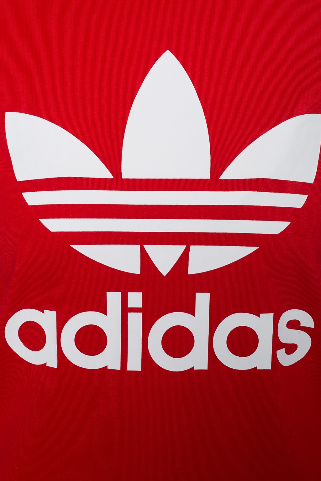 Red Logo-printed T-shirt ADIDAS Originals - Vitkac France
