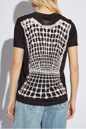 Balmain Camiseta con estampado