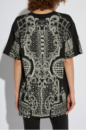 Balmain Oversize t-shirt with print