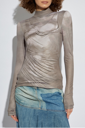 Balmain Top mit Stehkragen