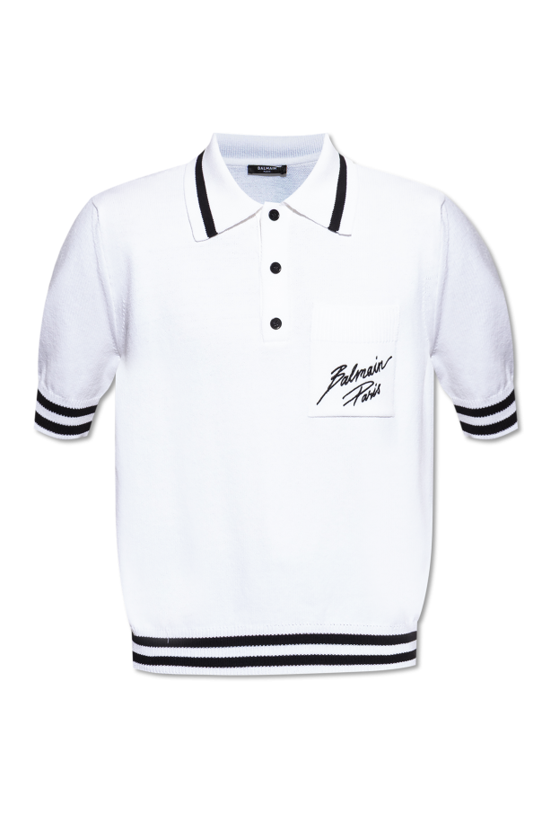Balmain Polo z kieszenią