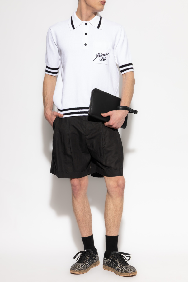 Balmain Polo z kieszenią