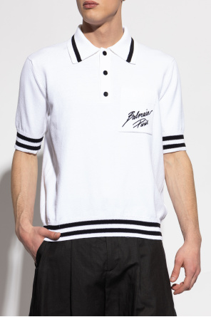 Balmain Polo z kieszenią
