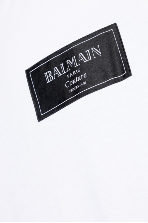 Balmain T-shirt with logo patch