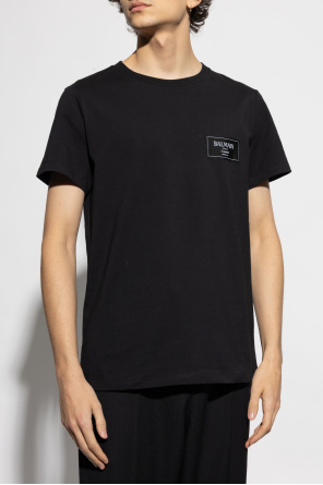 Balmain T-shirt with logo patch