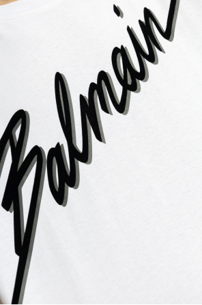 Balmain T-shirt with printed logo