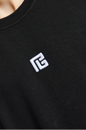 Balmain Camiseta tipo oversize