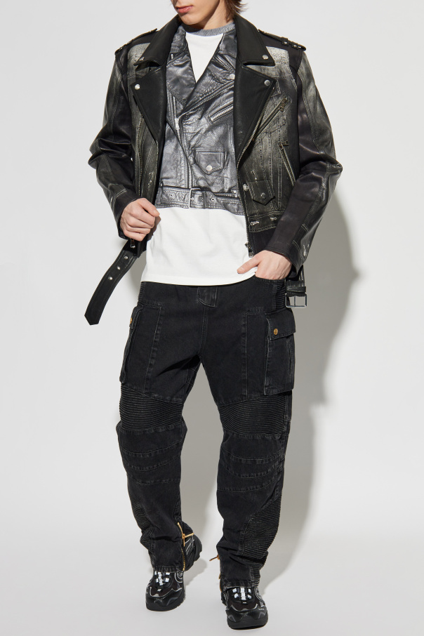 Balmain T-Shirt mit Aufdruck