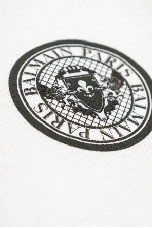 Balmain Polo with printed logo
