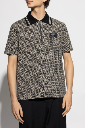 Balmain Polo z monogramem