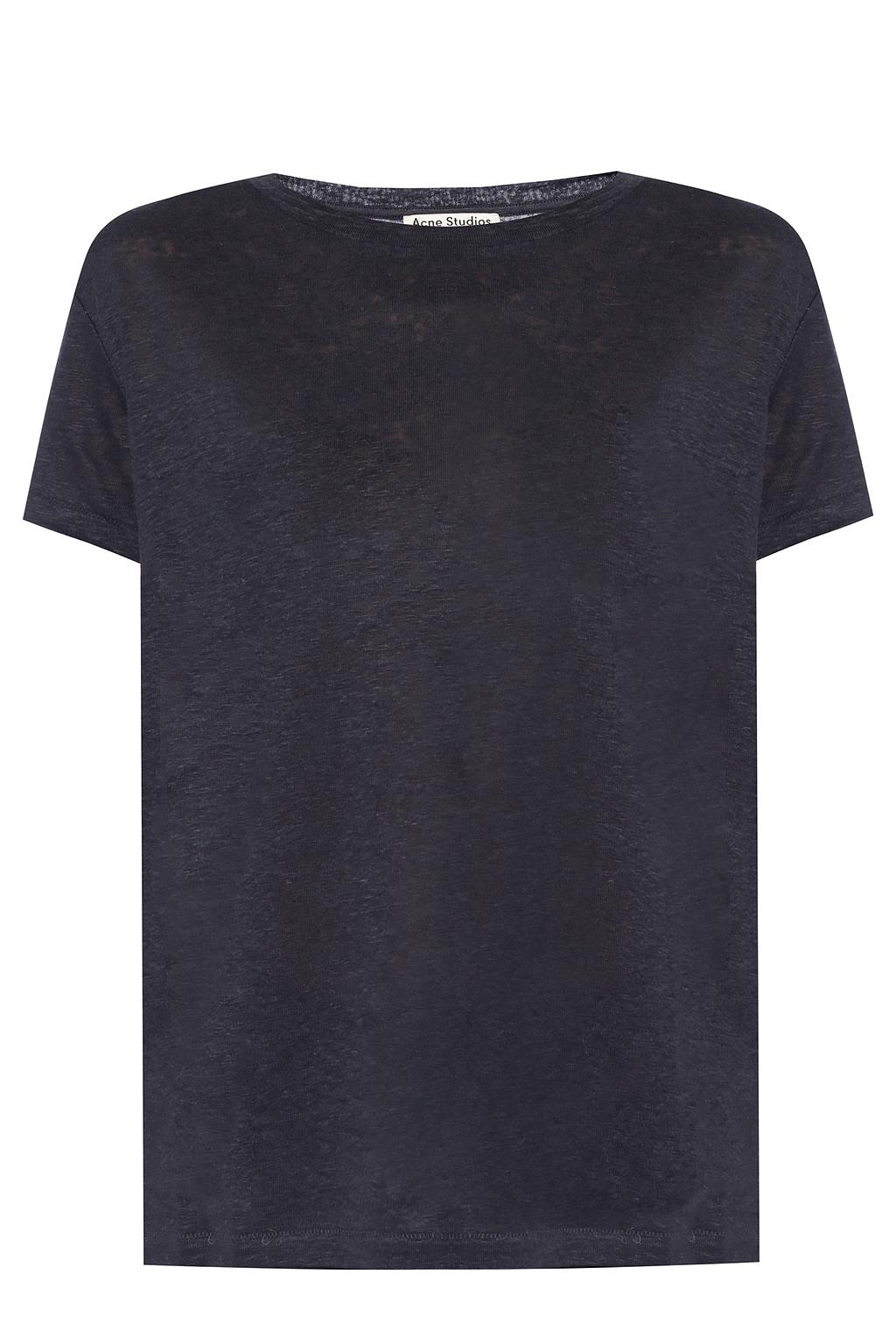 acne linen t shirt