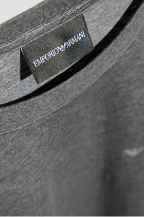 Emporio Armani T-shirt z okrągłym dekoltem