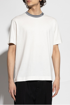 Emporio Armani T-shirt with embroidered logo