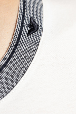 Emporio Armani T-shirt with embroidered logo