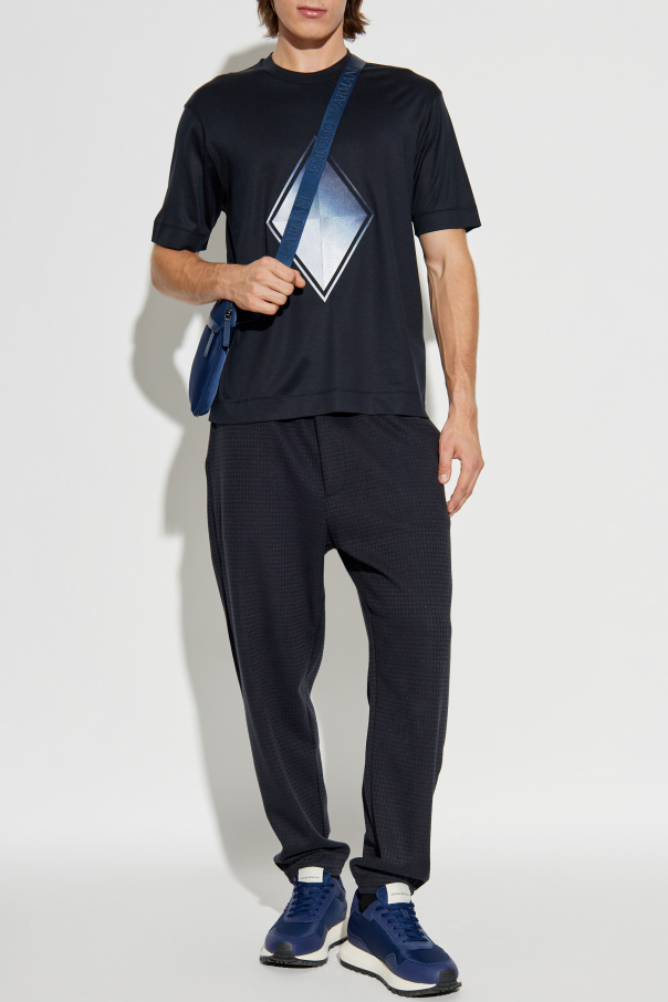 Emporio Armani Camiseta con parche