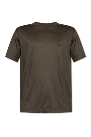 Camiseta con logo en relieve