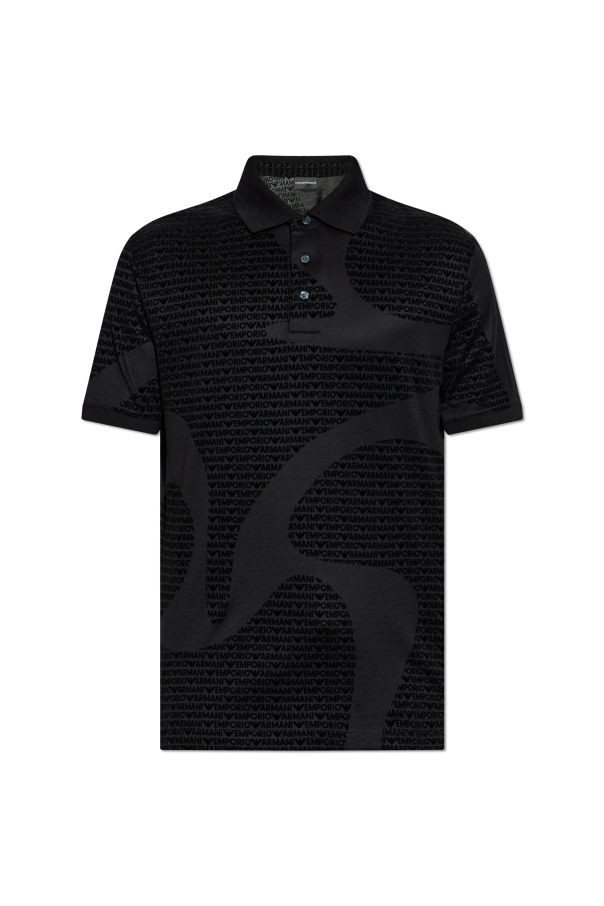 Monogram polo shirt od Emporio Armani