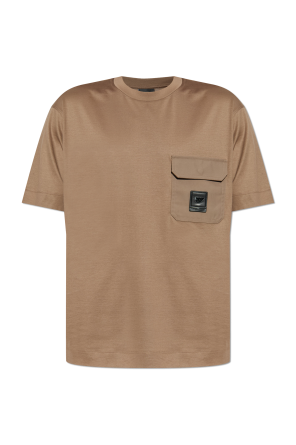 T-shirt z kieszenią