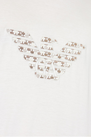 Emporio Armani T-shirt with embroidered logo