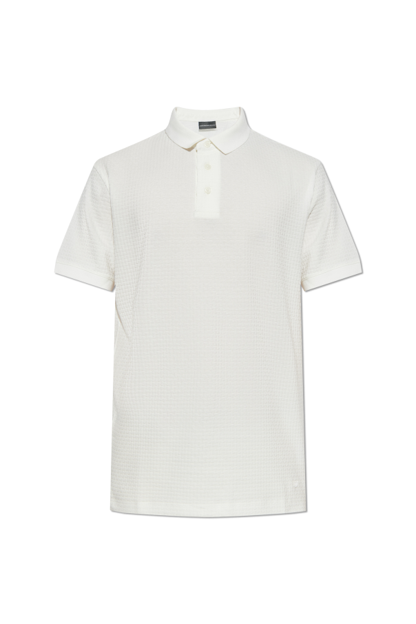 Emporio Armani Wzorzyste polo