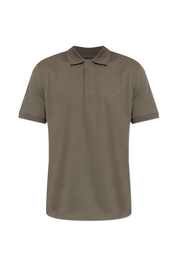 Cotton polo od Emporio Armani