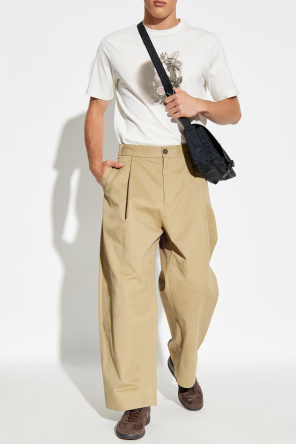 T-shirt z kolekcji `sustainability` od Emporio Armani