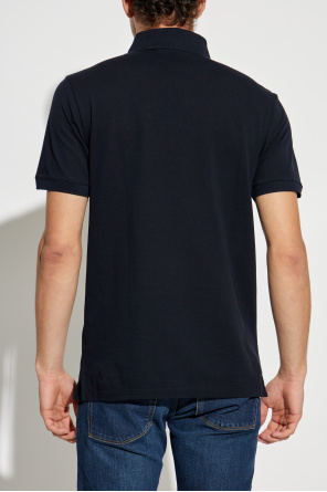 Emporio Armani Polo mit Logo-Aufnäher