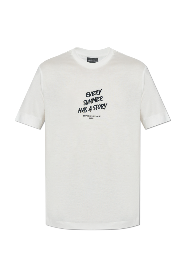 T-shirt with logo od Emporio Armani
