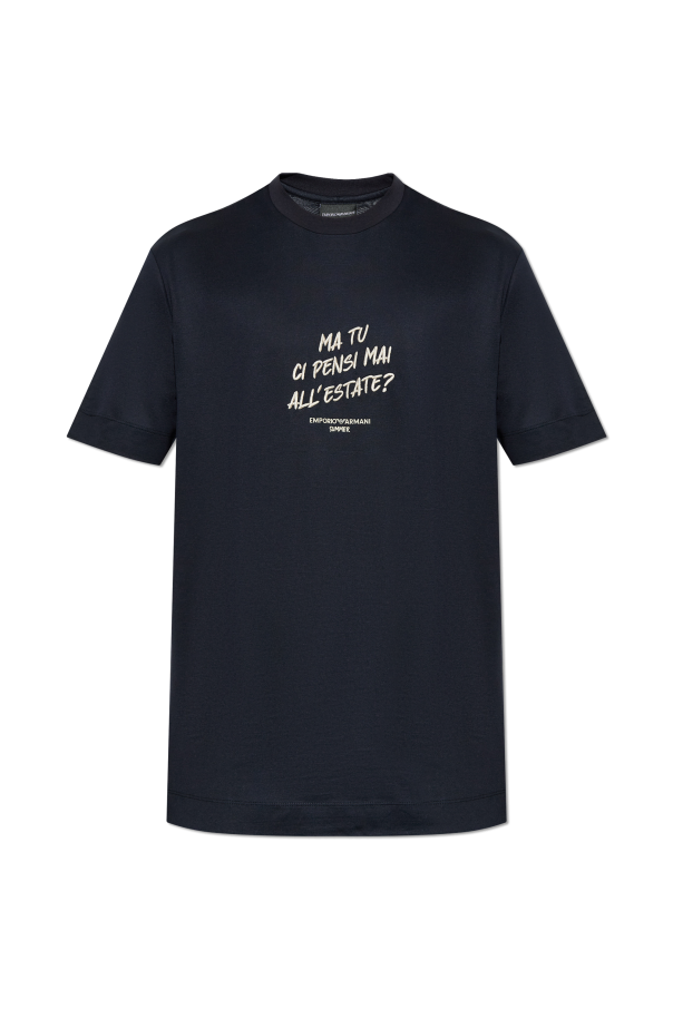 T-shirt with logo od Emporio Armani