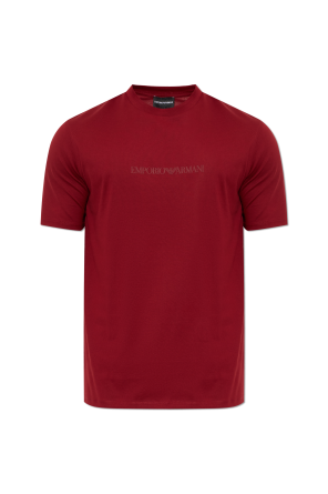 T-shirt z nadrukowanym logo