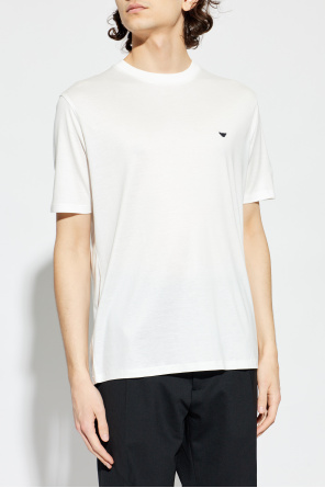 Emporio Armani Camiseta con logo bordado