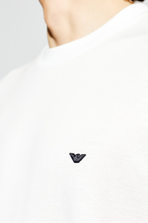 Emporio Armani Camiseta con logo bordado
