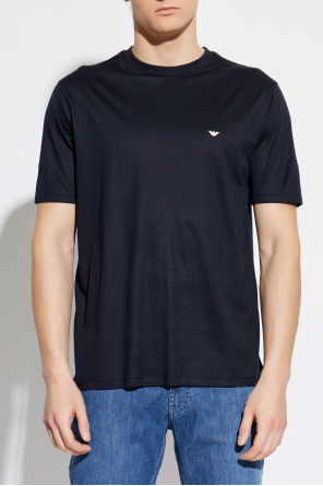 Emporio Armani Camiseta con logo bordado