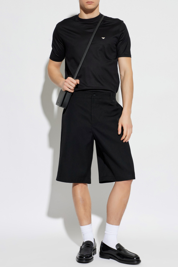 Emporio Armani Camiseta con logo bordado