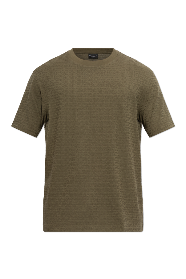 T-shirt with monogram od Emporio Armani