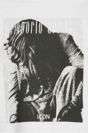 Emporio Armani T-shirt z nadrukiem