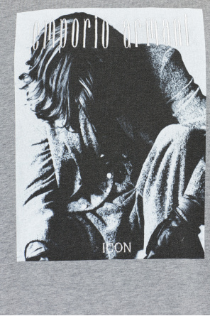 Emporio Armani T-shirt z nadrukiem